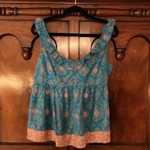 Edme & esyllte ruffle tank